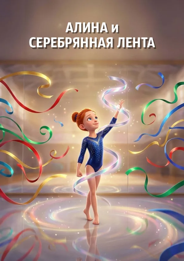 Обложка книги «Алина и серебряная лента»