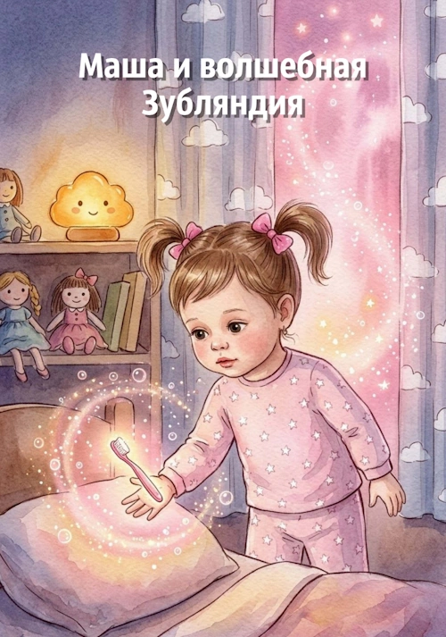 Книга формата A4 «Маша и волшебная Зубляндия»